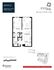 Alpha 13 floor plan featuring 1 bedroom, 1 bath, spacious living area, and kitchen, 825 sqft.