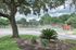 Beautiful community tennis court surrounded by lush greenery and vibrant trees, offering a serene and active lifestyle.