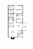 Inviting floor plan showcasing a spacious layout with 2 bedrooms, modern kitchen, cozy living area, and a delightful patio.