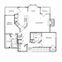 Modern floor plan showcasing 3 bedrooms, a spacious living room, dining area, two balconies, and a functional kitchen, ideal for contemporary living.