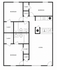 Contemporary 2D floor plan showcasing 3 spacious bedrooms, a large living area, functional kitchen, and ample closet space.