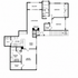 Charming floor plan showcasing 3 bedrooms, master suite with luxurious bath, and open kitchen with dining room. Includes a cozy living room with a balcony, perfect for relaxation.