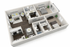 Contemporary 3D floor plan showcasing 2 bedrooms, a stylish open living area, modern kitchen, and elegant bathrooms.