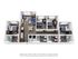 Modern 3D floor plan featuring 3 cozy bedrooms, a stylish open-concept living area, and two sleek bathrooms.