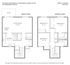 Impressive two-level floor plan at 312 Shenandoah Circle featuring 3 bedrooms and 2.5 baths across 1364 sq ft, with an expansive living room, modern kitchen, and cozy patio.
