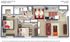 Bright 2D floor plan featuring 2 cozy bedrooms, a modern kitchen, and an inviting living room in an 835 sq ft layout.