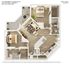 Vue Apartment Community B2 Style floor plan showcasing 2 bedrooms, a modern kitchen, and an inviting open-concept living area with 2 bathrooms, spanning 1067 sq ft.