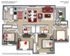 Chase Apartments floor plan with 4 bedrooms, 2 bathrooms, modern kitchen, spacious living room, and charming balcony, totaling 1250 sq ft.