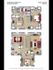 Modern 3-bedroom floor plan with 2.5 baths, spacious living and dining areas, and a stylish kitchen, covering 2482 sq ft at Downtown Leasing Office, 200 Wharton Street.