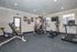 Modern fitness center with diverse equipment, bright natural lighting, and motivational decor.