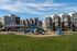 Erin Hills Estates playground and covered pavilion surrounded by townhomes.