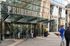 Vibrant entrance of Prudential Center featuring sleek modern architecture and bustling pedestrian activity.