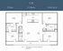 Elegant C1R floor plan showcasing 3 spacious bedrooms, 2.5 modern baths, and open living spaces within 1,446 sq ft.