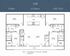 Elegant C2R floor plan featuring 3 spacious bedrooms, 3.5 modern bathrooms, and a stylish open-concept living area in a 1,502 sq ft layout.