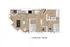 Chic floor plan for Unit B4 featuring 2 bedrooms, modern kitchen, and inviting living space.