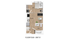 Modern floor plan for Unit S1 featuring a cozy bedroom, sleek kitchen, inviting living area, and contemporary bathroom.