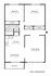 Two bedroom floor plan