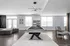 Modern game room with sleek pool table, elegant decor, and stylish seating, perfect for entertaining.