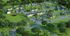 Charming suburban neighborhood with modern townhouses, lush green spaces, and a vibrant playground, offering a welcoming community atmosphere.
