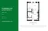 Elegant floor plan of Unit S-D at Florence Fay Apartments, showcasing a spacious studio layout with integrated kitchen and living area, bath, laundry, and closet, covering 504 sq. ft. in Indianapolis.