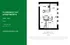 Modern 1-bedroom floor plan for Florence Fay Apartments, featuring a spacious living room, kitchen, bath, laundry area, and closet in 817 sq. ft., located in Indianapolis.