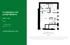 Modern Florence Fay Apartments floor plan of Unit 1B-H, featuring 1 bedroom, spacious living area, kitchen, and laundry space across 840 sq. ft. in Indianapolis.