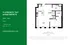 Florence Fay Apartments Unit 1B-K floor plan showcasing a modern 1-bedroom layout with spacious living area, kitchen, and dedicated laundry space, totaling 890 sq. ft in Indianapolis.