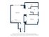 Grand Meridian - One-Bedroom Floorplan