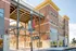 Modern brick apartment complex showcasing elegant architectural design with large windows and inviting entryway, perfect for urban living.