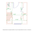 Ivy House luxury residence hall floor plan with efficient layout featuring well-sized bedroom, compact bathroom, and cozy living space.