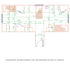Ivy House luxury residence hall floor plan with modern 2D design, featuring spacious rooms and inviting common areas.