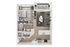 Modern 1-bedroom apartment floor plan with open-concept living space, stylish kitchen, and cozy balcony.
