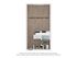 Modern studio apartment floor plan featuring an open living and bedroom area with an adjoining bath, showcasing efficient use of space with stylish design.