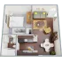 1 Bedroom Cozy Floor Plan
