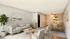 Bright and inviting living room and dining area with modern decor, cozy seating, and elegant lighting, perfect for entertaining and relaxation.