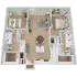 2 Bed 2 Bath V1