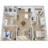 2 Bed 2 Bath V2