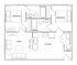The Mallard on Milgen - Two-Bedroom Floorplan