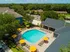 Aerial shot of pool.