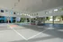 Covered basketball court