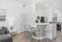 Kitchen and couch