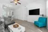 Living room with tv