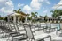 Pool lounge chairs