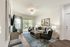Living room with modern furniture and tv