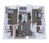 2x2 Floor Plan