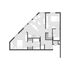 B2 - 2 x 2 Floor Plan