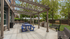 Grill area with tables
