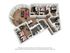 Elegant 3D floor plan showcasing a modern apartment with three bedrooms, two bathrooms, and a stylish open-concept living area featuring a curved window space.
