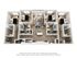 Chic 3D floor plan showcasing 3 spacious bedrooms, an elegant open-concept living area, and a modern kitchen.