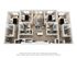 Chic and spacious 3D floor plan showcasing 3 elegant bedrooms, open-concept living and dining area, modern kitchen with island, and two well-appointed bathrooms. Natural light enhances the inviting layout.